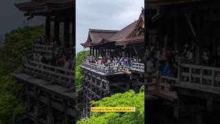 KiyomizuDera Temple Kyoto 🇯🇵 UNESCO World Heritage Site japanesetemple kyoto japan travel [upl. by Constant]