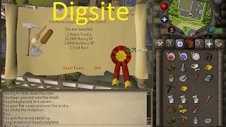 OSRS Quests  The Digsite [upl. by Aihsenat]