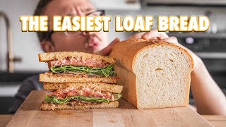 How To Make Supermarket Bread Sandwich Loaf Bread [upl. by Maro]