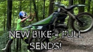 Testing out the new kx250 2 stroke BIKE RIPS [upl. by Aillimat147]