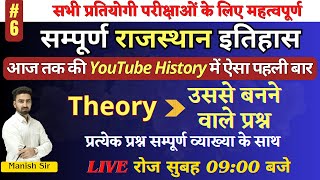 6  राजस्थान इतिहास  मेवाड़ का इतिहास2  History of Mewar  Theory  उससे बनाने वाले प्रश्न [upl. by Reilly157]