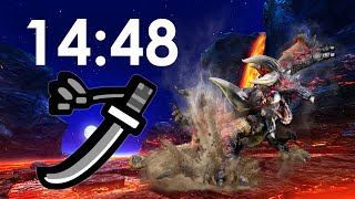 MHGU Bloodbath Diablos EX casual solo  Valor LS 1448 [upl. by Gmur]