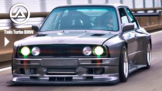 1200HP TWIN TURBO BMW E30 Wide Body Build  INSANE V8 Power with SEQUENTIAL Shift [upl. by Roderick]