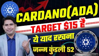 ADA Cardano Target 15 का है  Cardano Price Prediction  Ada Coin 2024 Cardano 2024  Best Altcoin [upl. by Keviv]