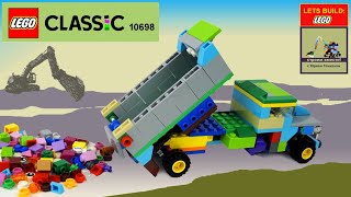 LEGO 10698 Truck 🚚 How to build Dump Truck from Lego Classic 💰 Save Money amp Space with Lego Classic [upl. by Abram]