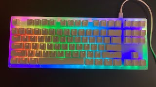 Glass Gaming Keyboard [upl. by Penni]