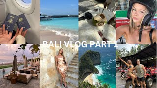 BALI VLOG  on island time  what we did in Bali Canggu amp Uluwatu  snorkelling  Nusa penida [upl. by Nolyaw]