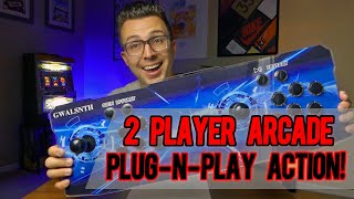 Easiest Home Arcade Solution  GWALSNTH 3D Pandoras Box Game Console  Unboxing amp Review [upl. by Labana243]