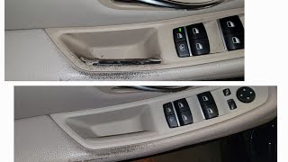 How to replace BMW 5 Series inner door handle F10 F11 2011 [upl. by Tammara]