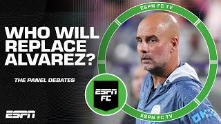 What will Man City do without Alvarez 👀 Pep has to explore the market  Hutchison  ESPN FC [upl. by Ocramed]