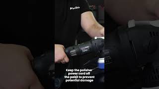 Car Polishing Tips – Keep the polisher power cord off the paint Detailers What’s your method [upl. by Vasiliki803]