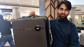 Skybags Cityscape Polypropylene Hardsided LWheels Anti Theft Zipper Black Suitcase Full Review [upl. by Amolap808]