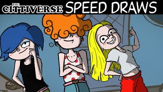 Cittiverse Speed Draw The Kanker Sisters [upl. by Holman]