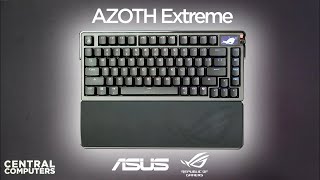 ASUS Azoth Extreme Unboxing  Sound Test  High End Custom Keyboard [upl. by Wheeler]