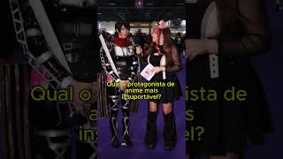 Qual protagonista de anime mais insuportável cosplayer cosplay anime otaku [upl. by Yrral846]