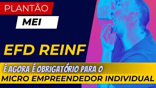 MEI  EFD REINF é a Nova Declaração Obrigatória Para o Micro Empreendedor Individual  Fique Atento [upl. by Radmen652]