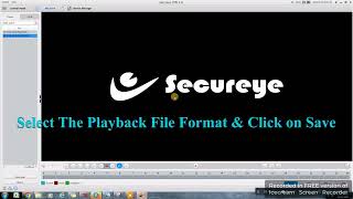 How to Download Secureye DVR NVR playback and Play in VLC [upl. by Yrol822]