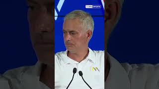 🗣 Jose Mourinho Lille maçı sonrası konuştu shorts fenerbahçe [upl. by Ruamaj]