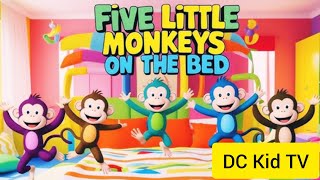 5 little monkeys jumping on the bed  Baby Shark  Cocomelon Nursery Rhymes CoComelon [upl. by Nnaeiluj789]