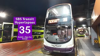 SBS Transit Hyperlapses Service 35 [upl. by Morissa]