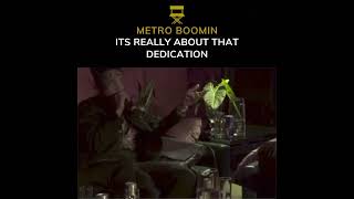 METRO BOOMIN EXPLAINS THE DEDICATION OF MAKING BEATSmetroboomin [upl. by Neddra]