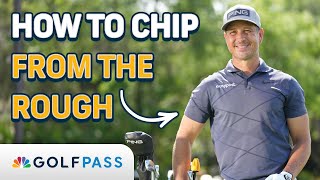 How to Chip from the Rough  GolfPass [upl. by Norel]