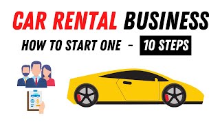 How To Start a CAR RENTAL BUSINESS in 10 Steps Animated [upl. by Toor]