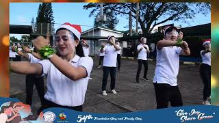 Canossa Academy Lipa Christmas Zumba Dance Presentation 2021 School Fair [upl. by Codi]