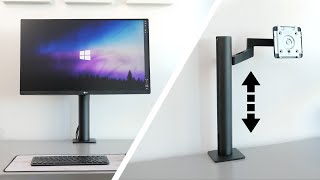 A Premium Adjustable Monitor Arm  LG Ergo Stand [upl. by Gibb]