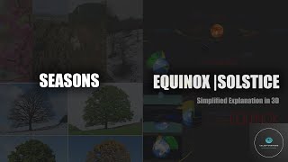 What is the difference between Equinox and Solstice  Seasons Explained equinox solstice seasons [upl. by Byrn]