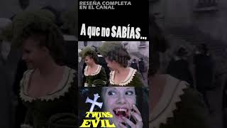 El SECRETO de las gemelas PICANTES en Twins of Evil 1971  EL PELICLUB [upl. by Lisan]