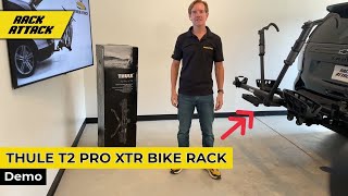 Thule T2 Pro XTR Bike Rack Demonstration [upl. by Eninotna546]