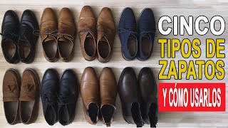 5 Tipos de Zapatos para Varones  Clases de Zapatos [upl. by Armstrong998]