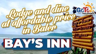 Bays InnBaler Philippines  Lodge amp Dine at Affordable Price [upl. by Oderfodog]