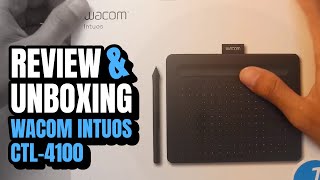 Review dan Unboxing Wacom Intuos CTL4100 [upl. by Ydnim]