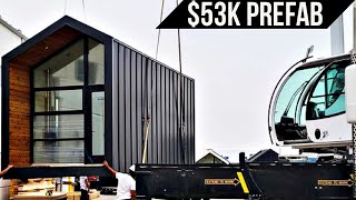 The Affordable Off Grid PREFAB HOME You Can Buy For 53k [upl. by Aryek]