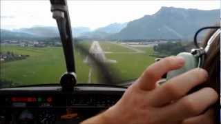 Flug Langkampfen  Salzburg Hangar 7  Langkampfen [upl. by Pedaiah643]