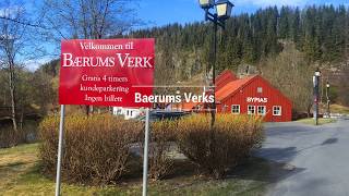 Baerums Verk  Viken  by drone [upl. by Ashti547]