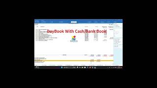 TallyPrime Daybook With CashBank Book tally tallyprime [upl. by Isadore631]