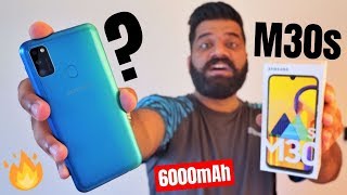 Samsung Galaxy M30s Unboxing amp First Look  The NEW Performer GoMonster🔥🔥🔥 [upl. by Attesor486]