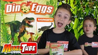 Unboxing DINO EGGS Excava un huevo de Dinosaurio [upl. by Ecirad]