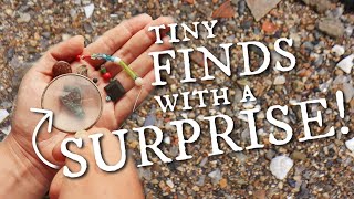 What Did We Find Mudlarking On Our Hands  Knees Teeny Tiny Treasures [upl. by Sitof]