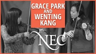 Grace Park and Wenting Kang talk about Mozart [upl. by Evelyn]