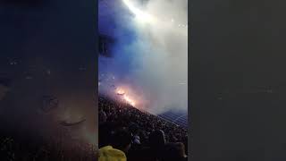 Berliner Ostkurve gab es ein Feuerwerk 🎆 gegen 1 FC Köln 2024 [upl. by Gnilrac]