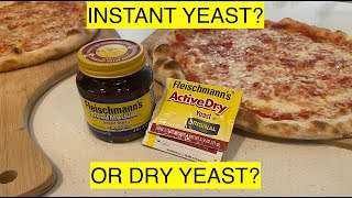 Is NYC Pizza Dough Better with Dry Yeast or Instant Yeast [upl. by Llednav]