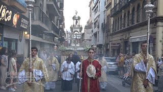 Corpus de San Isidoro 2023 Hermandad de las Tres Caídas Junio en Sevilla [upl. by Rurik]