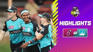 Heat Defend 139 At North Sydney Oval  Sydney Sixers v Brisbane Heat  WBBL10 [upl. by Avaria]