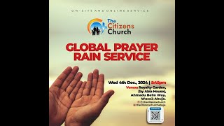 Global Prayer Rain Service  Pastor Peter Balogun [upl. by Aneed]