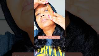 Before Work Quick Routine skincare makeup womenover50 shorts [upl. by Sudnor711]