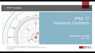 IFRS 17 What are the measurement essentials for insurance contracts Part 1 of 2 [upl. by Eisinger]